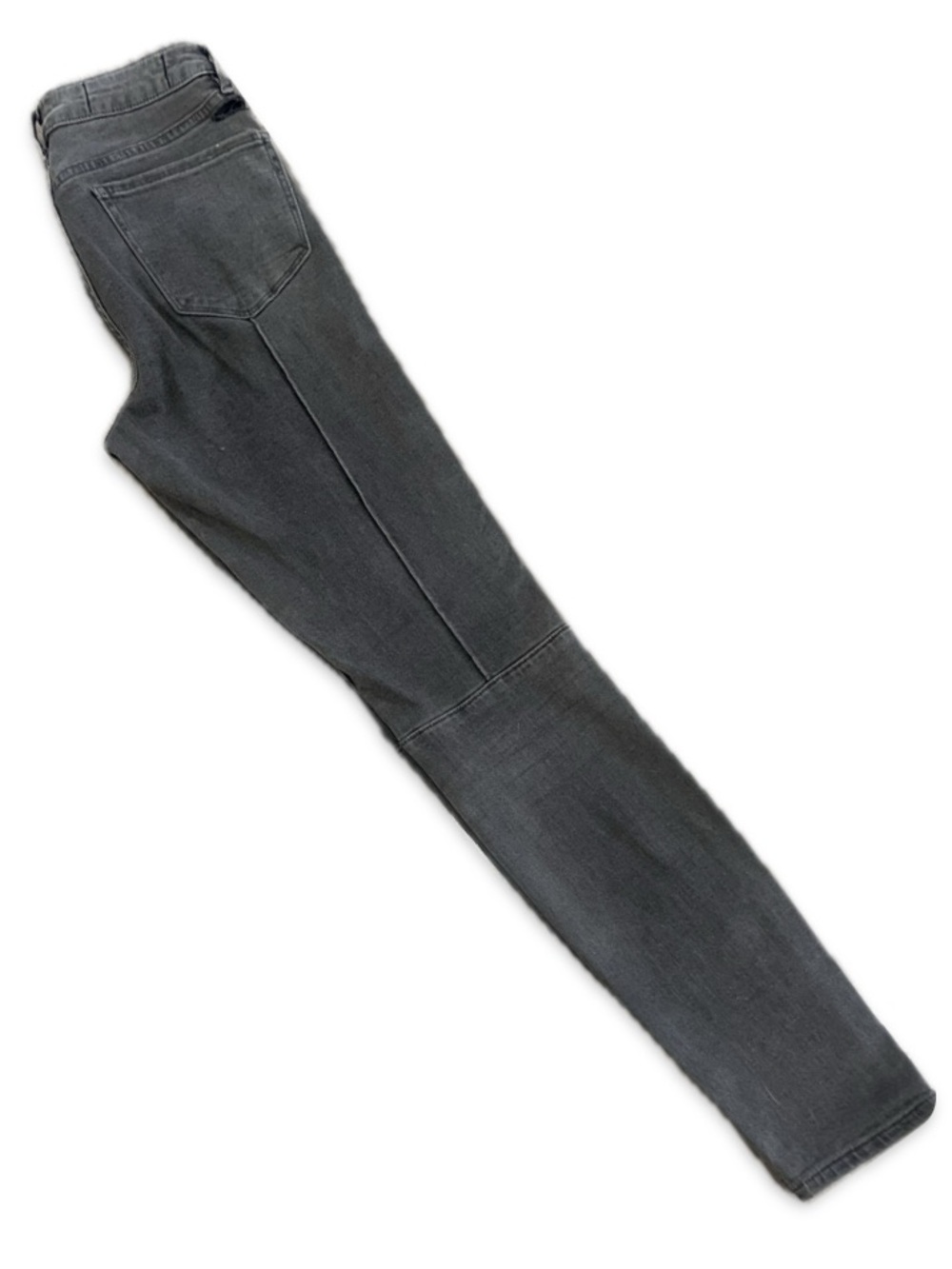 Armani Exchange Super Skinny Elastane Jeans 🔥 - Faded Gray Distressed • Size 25 - Picture 2 of 13